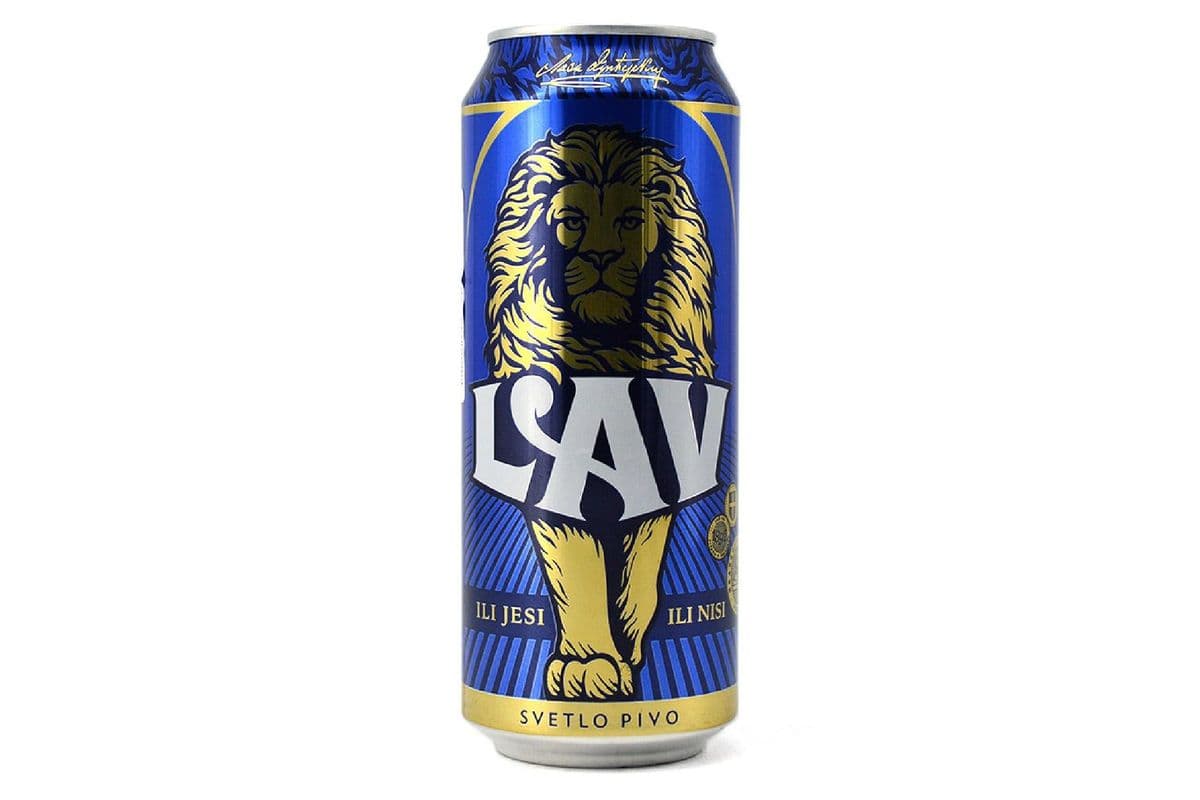 Lav Lager Beer Can (473ml)