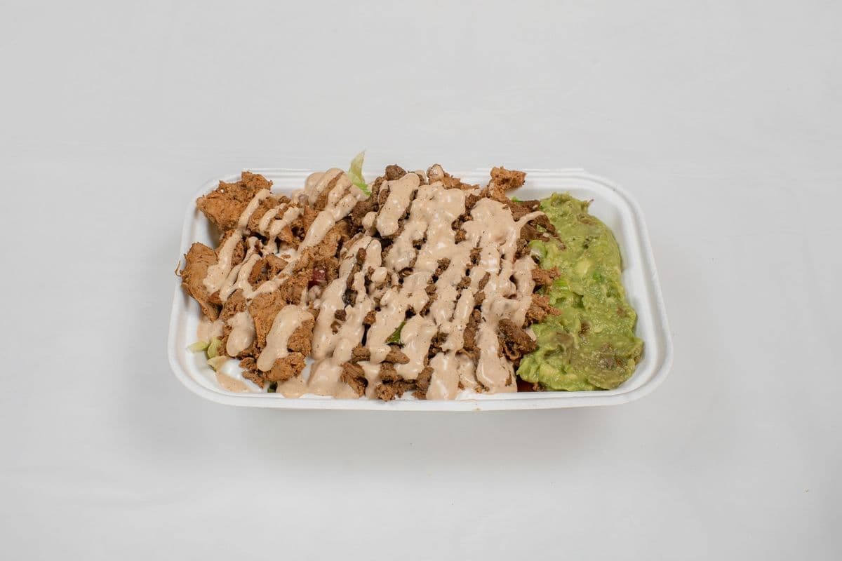Steak and Chicken Burrito Bowl