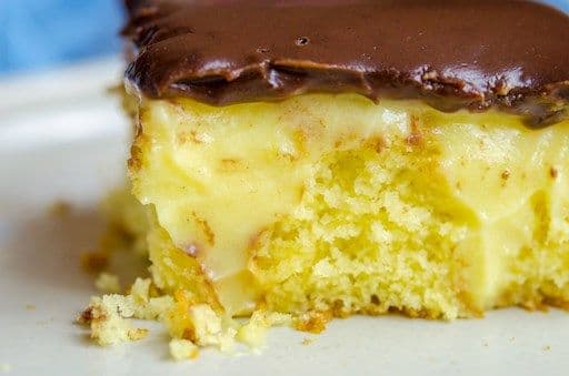 Boston Cream Cake