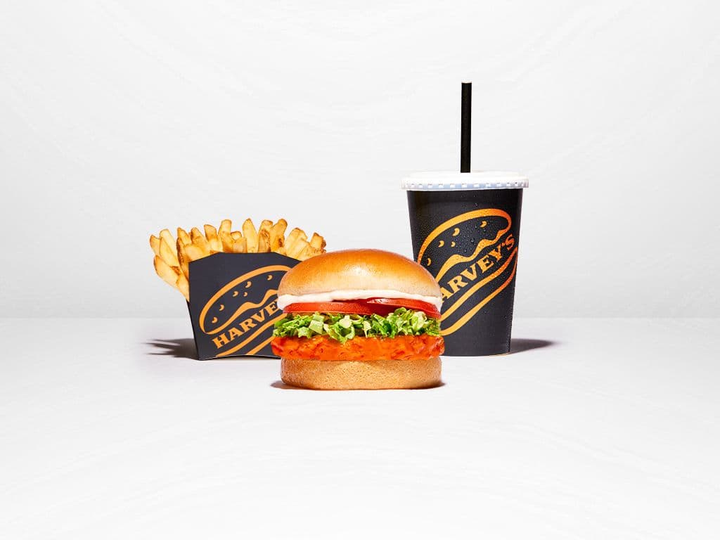 Junior Buffalo Crispy Chicken Sandwich Combo