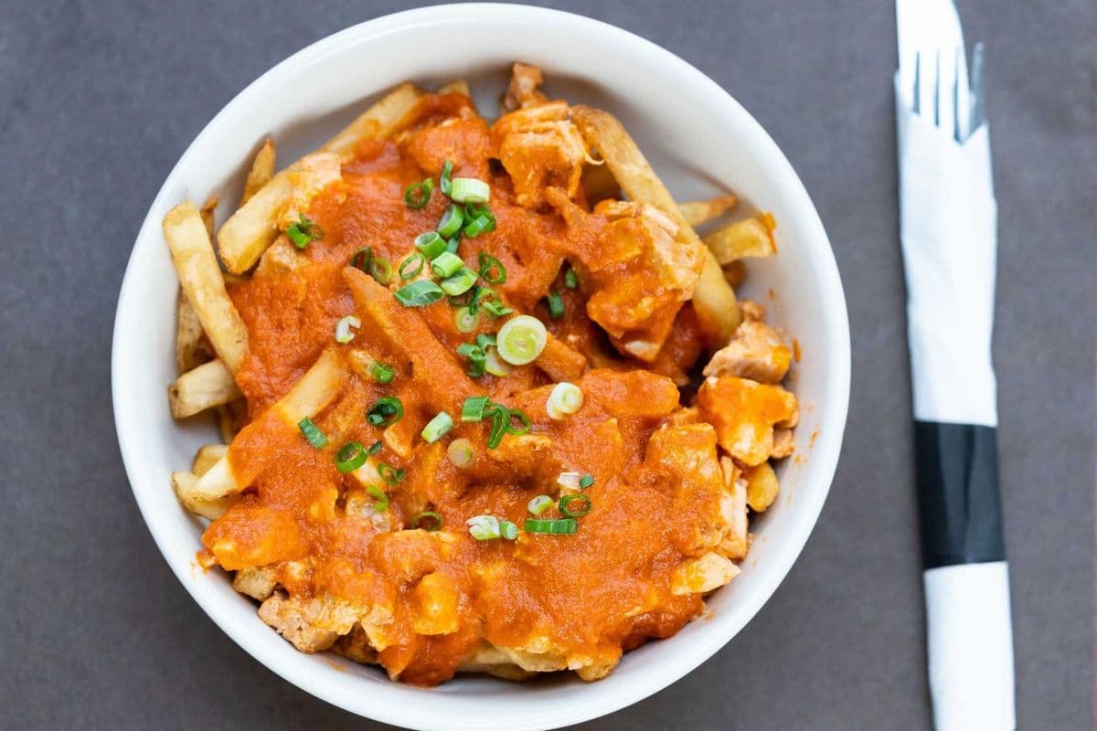 Poutine Shahi Paneer/Shahi Paneer Poutine
