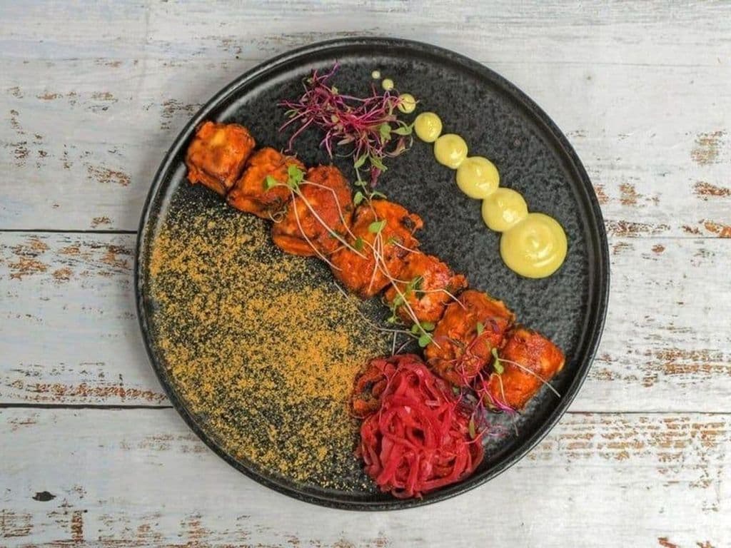 Tawa Soya Tikka (Vegetarian)