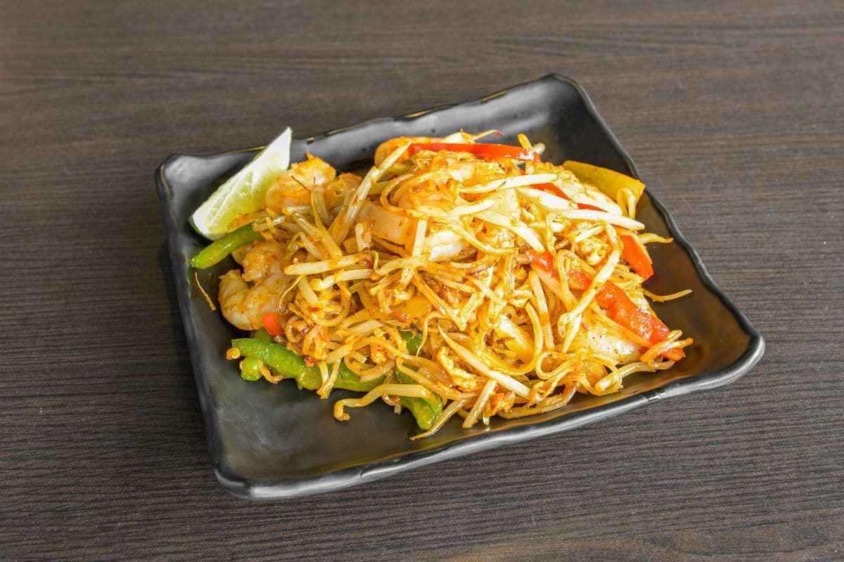 Pad Thai Au Crevette / Shrimp Pad Thai / 虾泰河