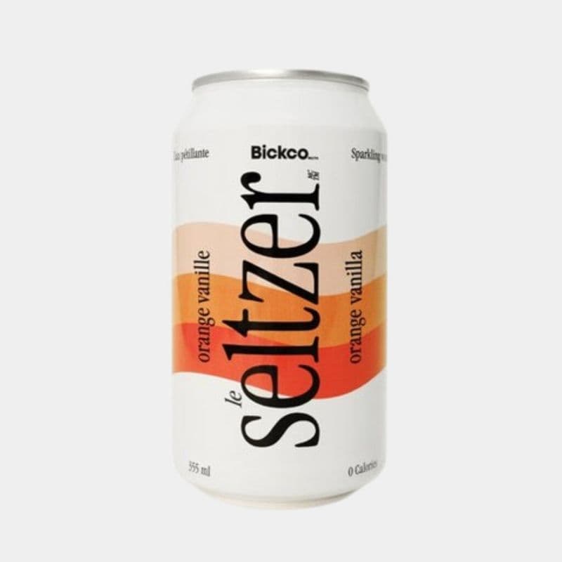 Le Seltzer orange vanille / Le Seltzer Orange Vanilla