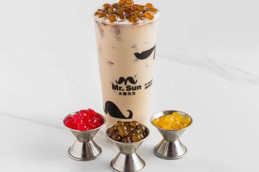 Rainbow Tapioca Milk Tea