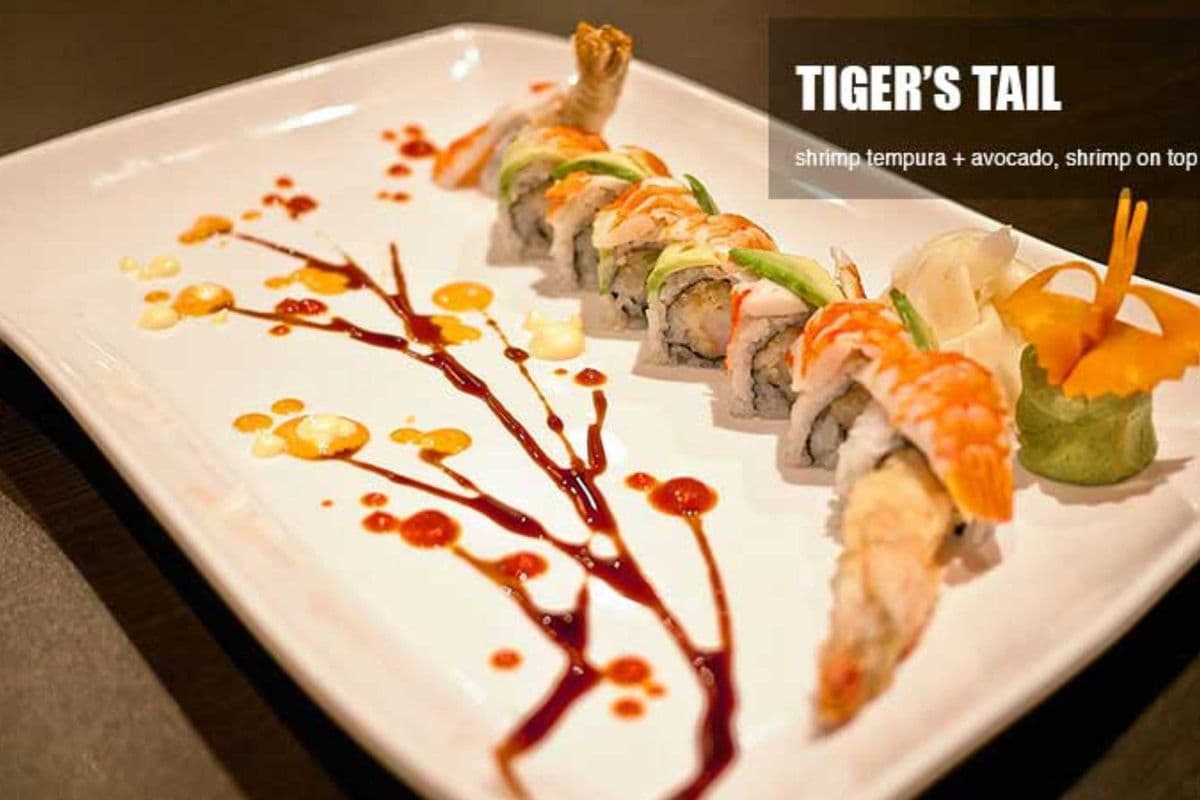 13. Tiger's Tail Roll (8 pcs)