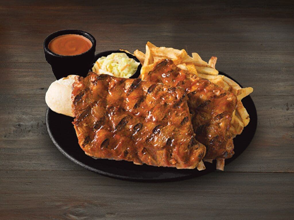 Full Rack BBQ Back Ribs