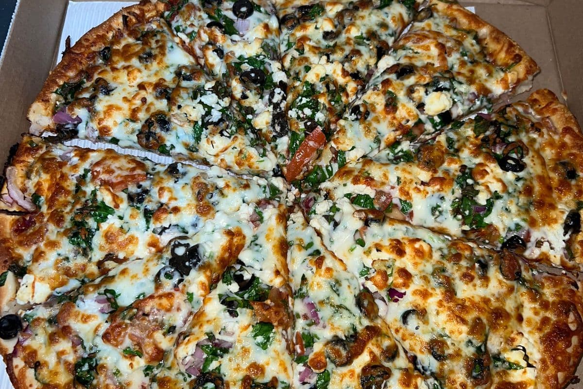 Medium Greek Special Pizza