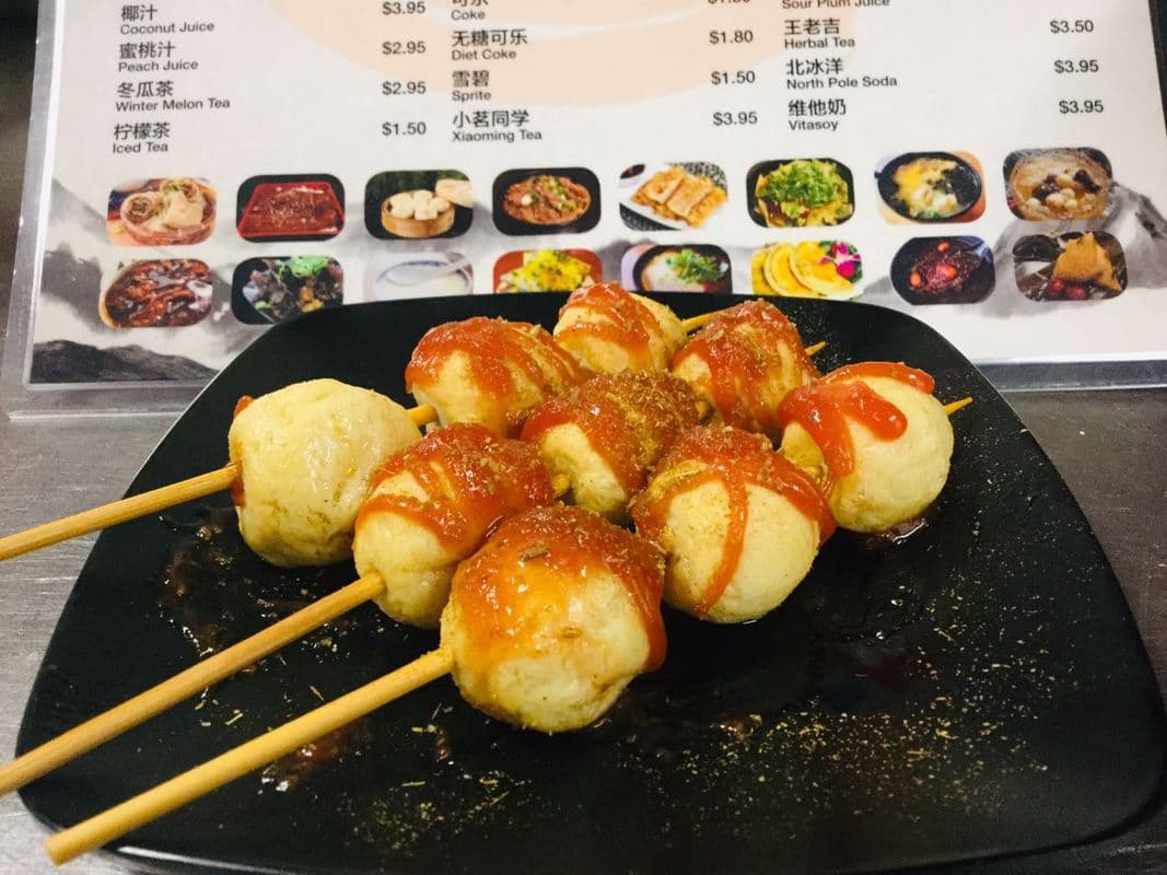Fried Quail Eggs Skewers 炸鹌鹑蛋