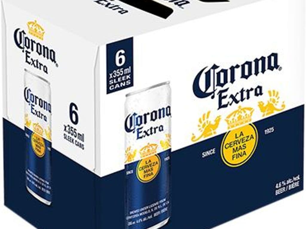 Corona Lager Cans (355 ml x 6 ct)