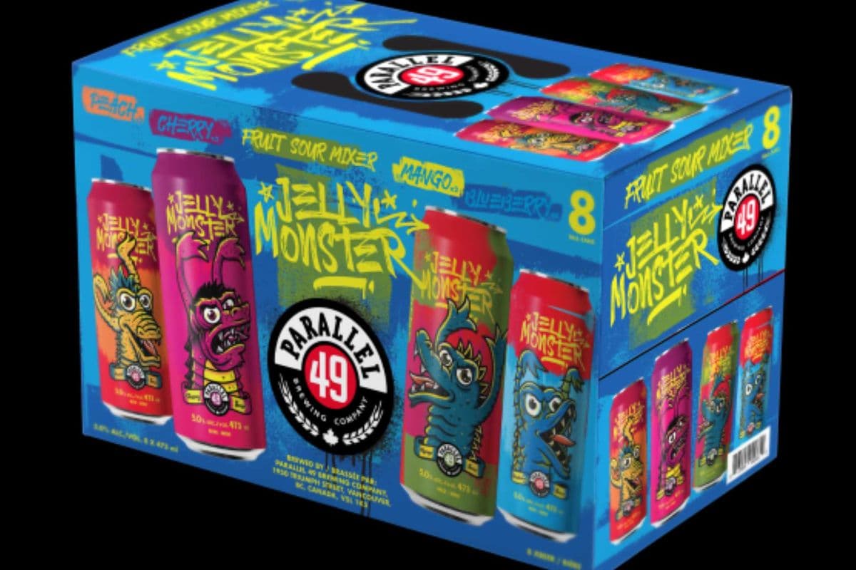 Jelly Monster Sour Mixed (8 Pack) (8 x 473ml Cans)