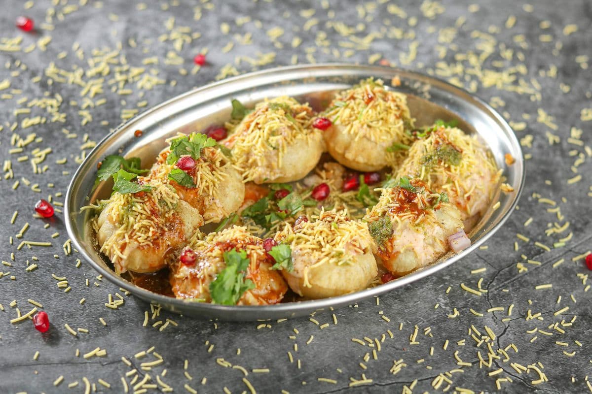 Sev Puri (7 Pieces) / Sev Puri (7 morceaux)