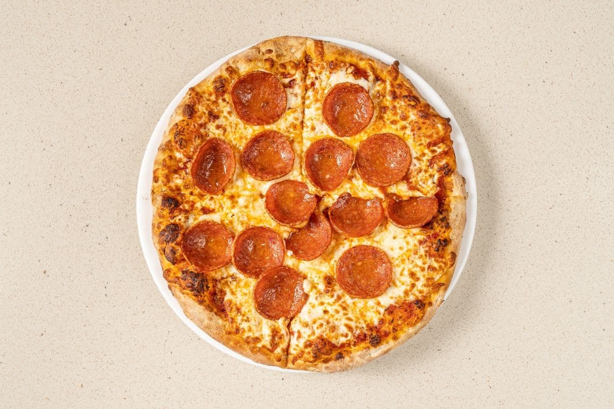 Pizza 10" au pepperoni et bacon