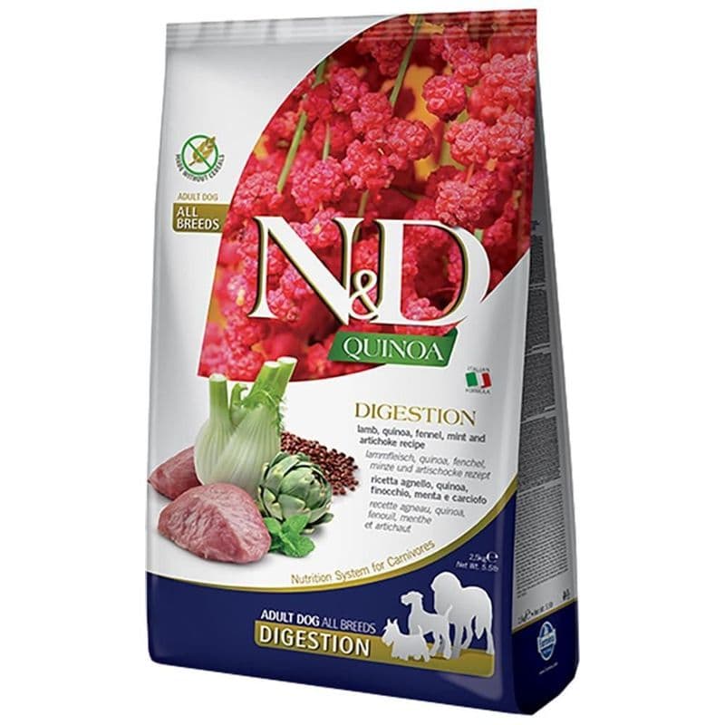 Farmina Quinoa Lamb Digestion Adult Med/Maxi Dog 2.5kg