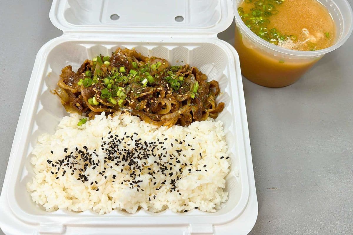 Beef Yakiniku Teishoku (Japanese BBQ Beef)