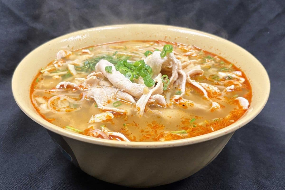 Soupe au poulet (citronnelle)