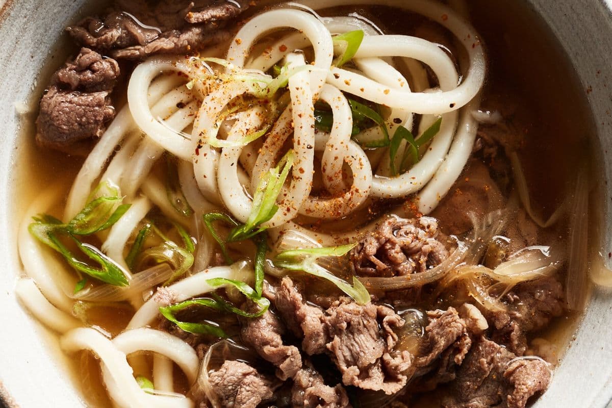 Beef Udon Soup