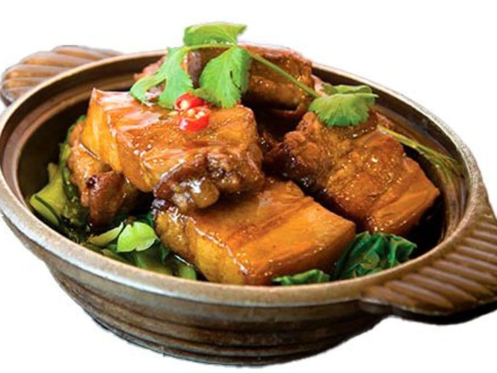 Traditional Braised Pork Belly Combo(台式控肉套餐)