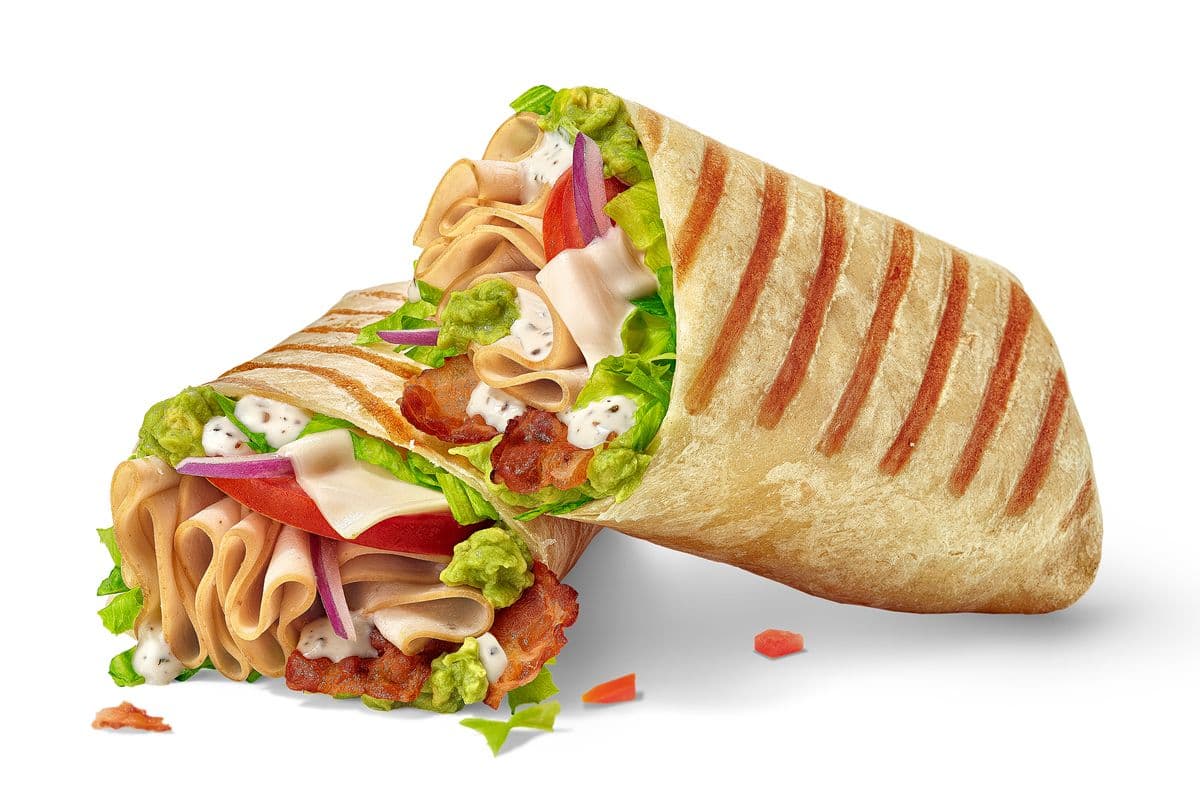 Wrap régulier Dinde, bacon et avocat / Turkey, Bacon & Avocado Wrap (Regular) (600 Cals)