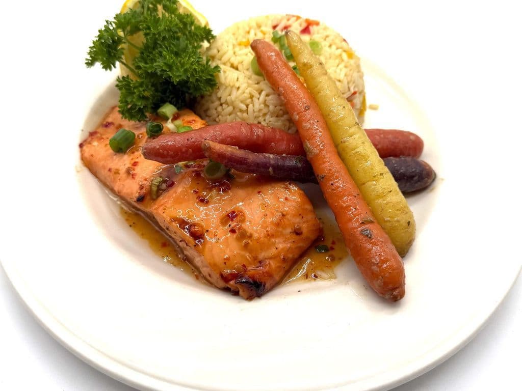 Saumon Glacé au Mizo / Salmon-Glazed Salmon
