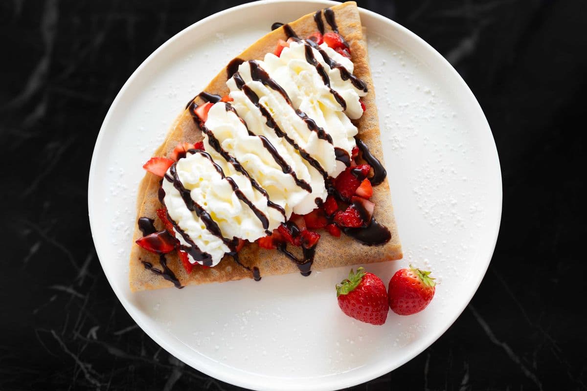 Fraise Chantilly Crêpe