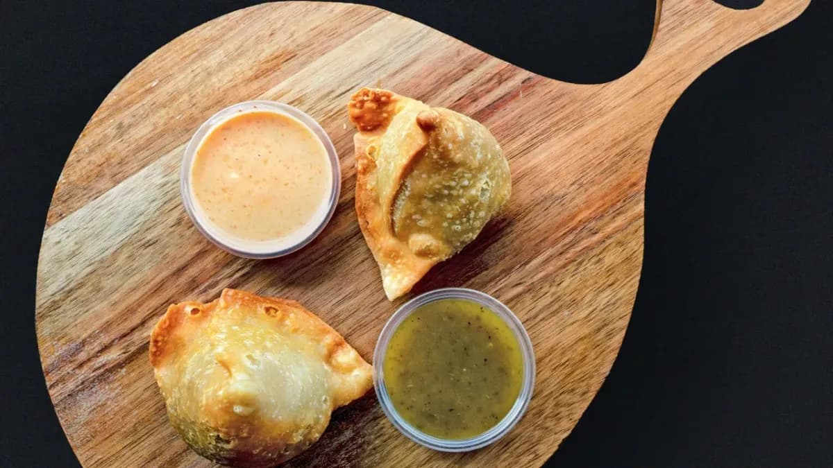 Chicken Tikka Samosas