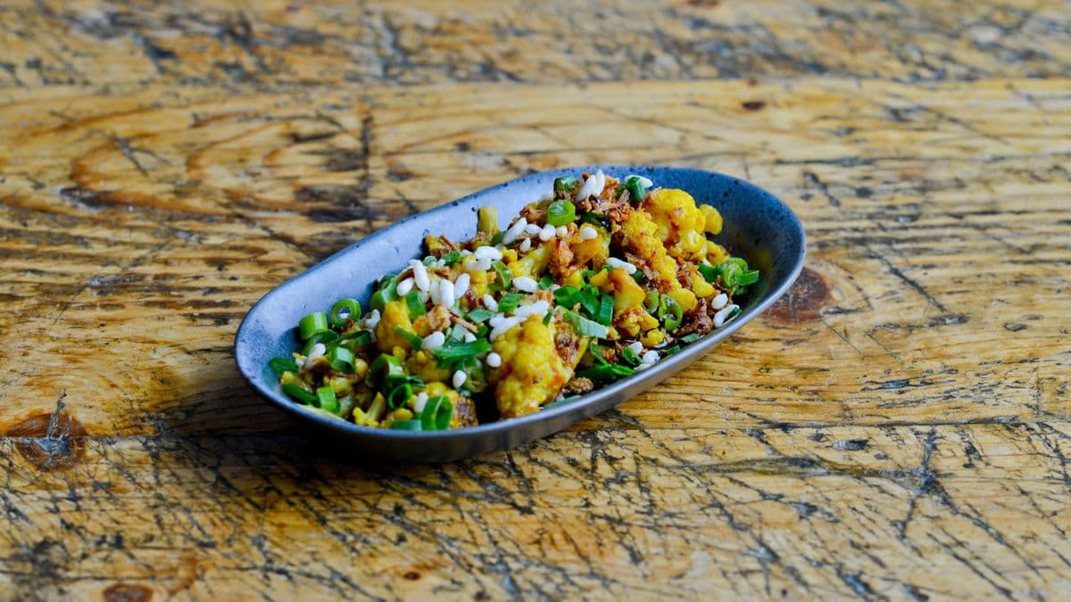 Roasted Cauliflower Salad