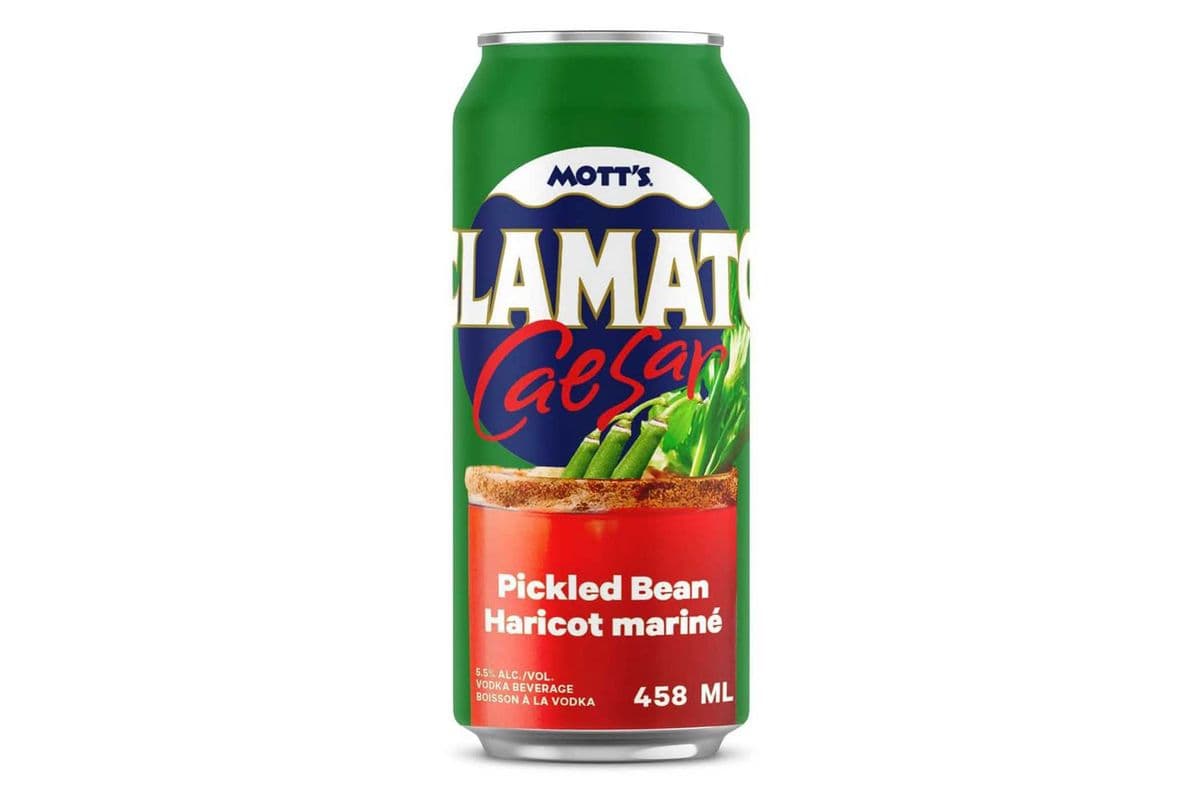 Motts Clamato Pickled Bean Caesar 458ml (1 x 458ml)