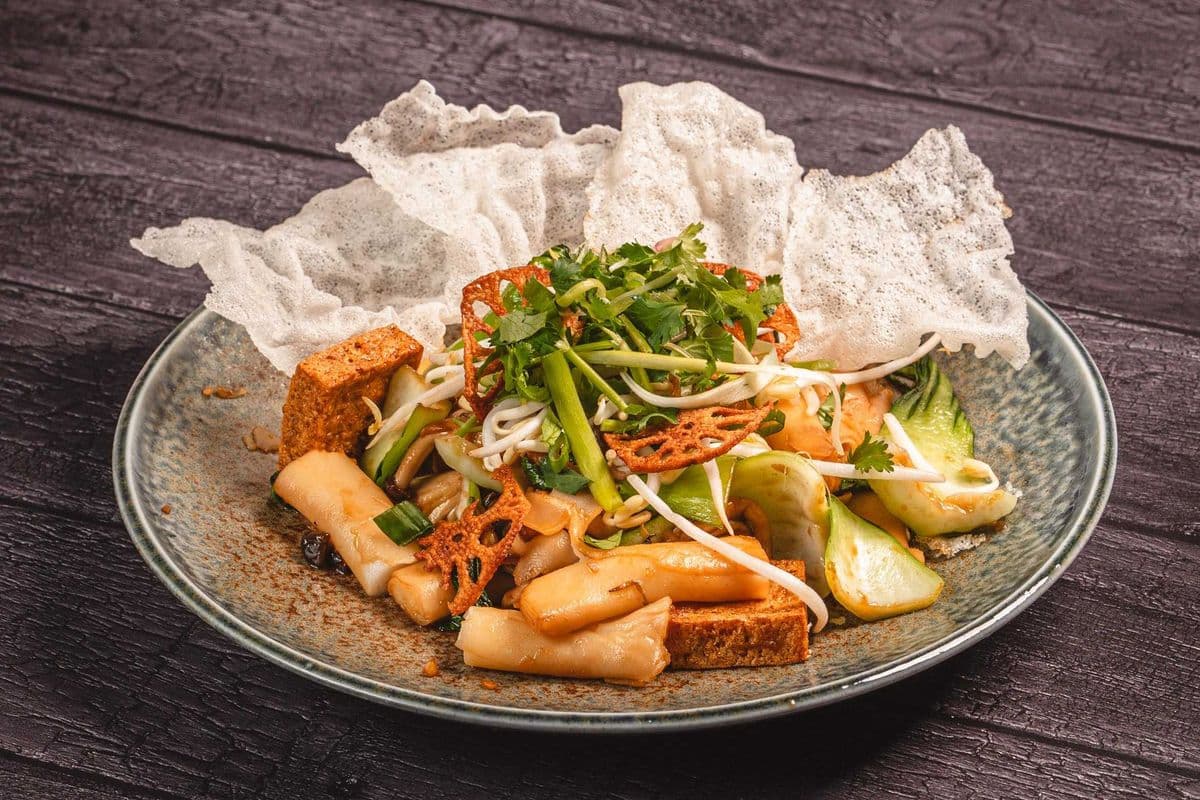 Vegan Stir Fried Pho