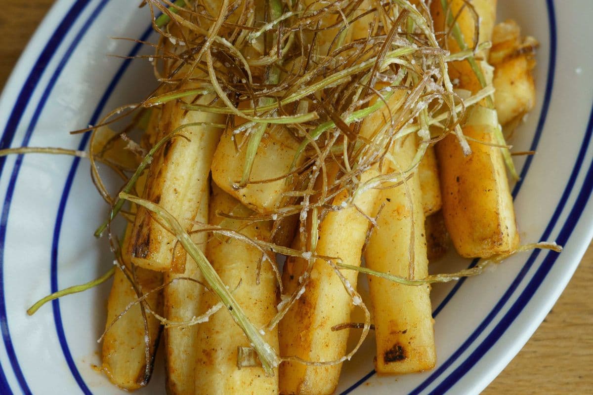 Roasted Habanero Parsnips