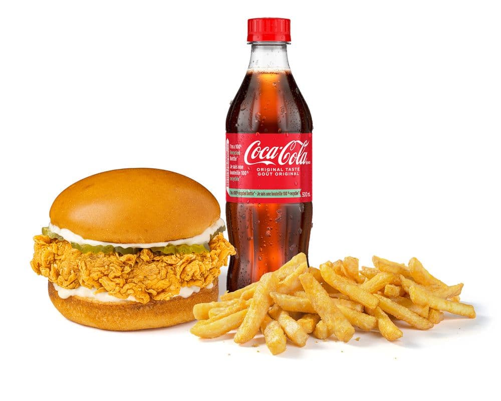 Texan Chicken Sandwich Texas-Size Combo