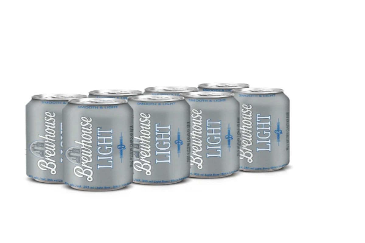 Brewhouse Light Beer 8 Cans (8 x 355ml)