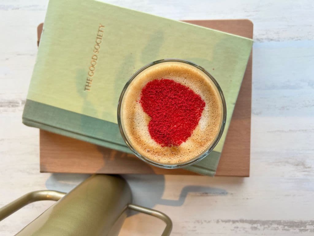 Latte Fraise et Vanille - Strawberry Vanilla Latte