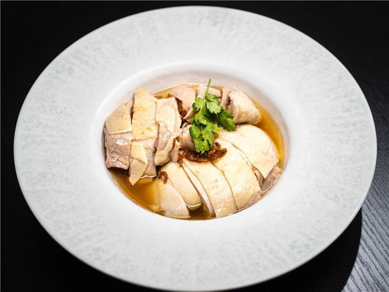 Large Single A14Hainanese Chicken A14 蔥油雞(大) 單點