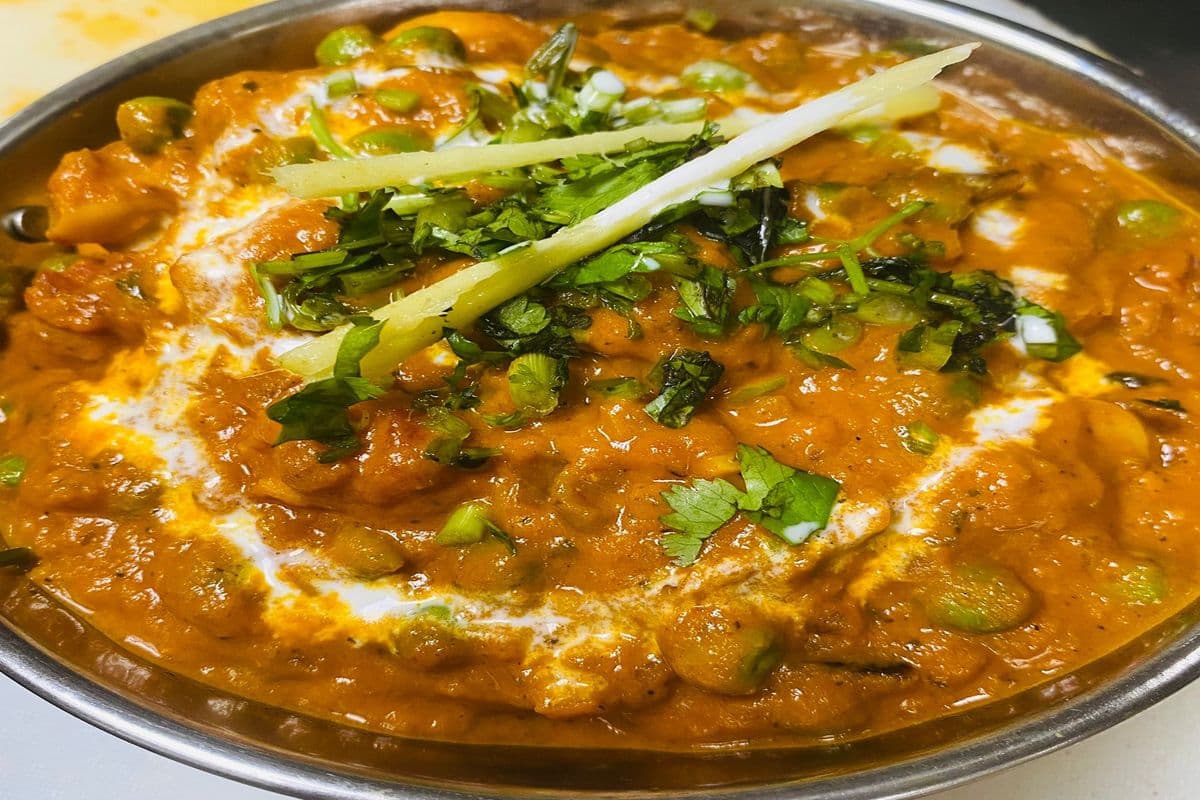 Mushroom Mutter Masala