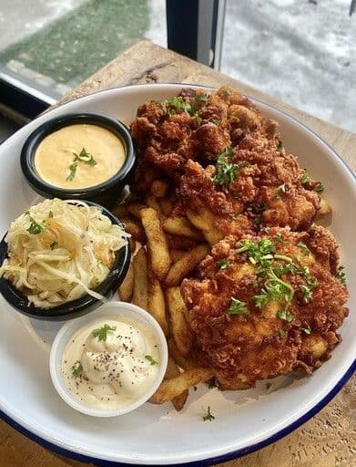 Poulet frit épicé