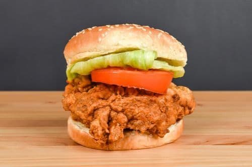 Burger poulet frit / Fried Chicken Burger