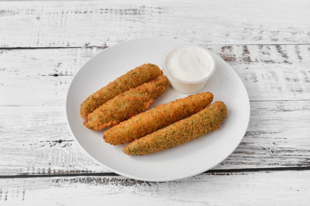 Fried pickle spears