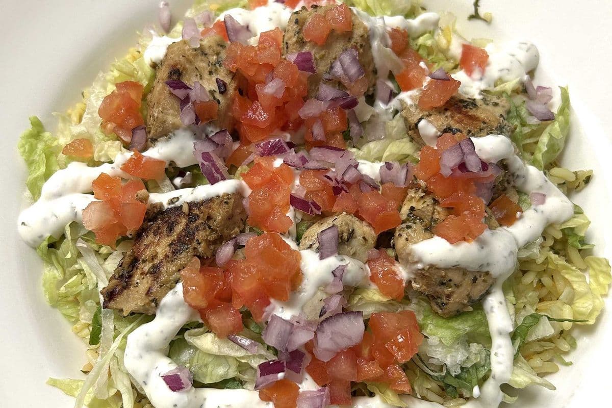 LN Souvlaki Rice Bowl