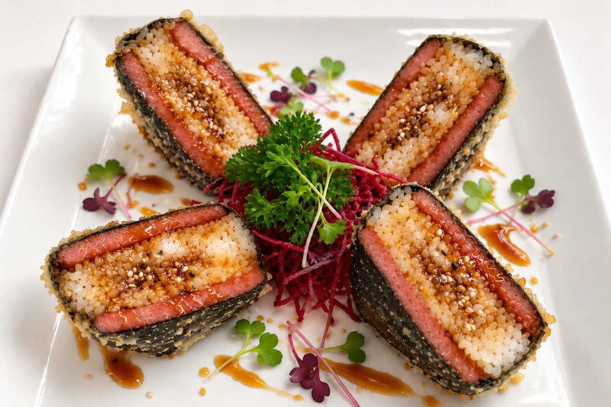 Deep-Fried Hawaiian Musubi