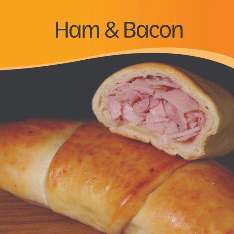 2 Pcs Ham & Bacon Cachitos