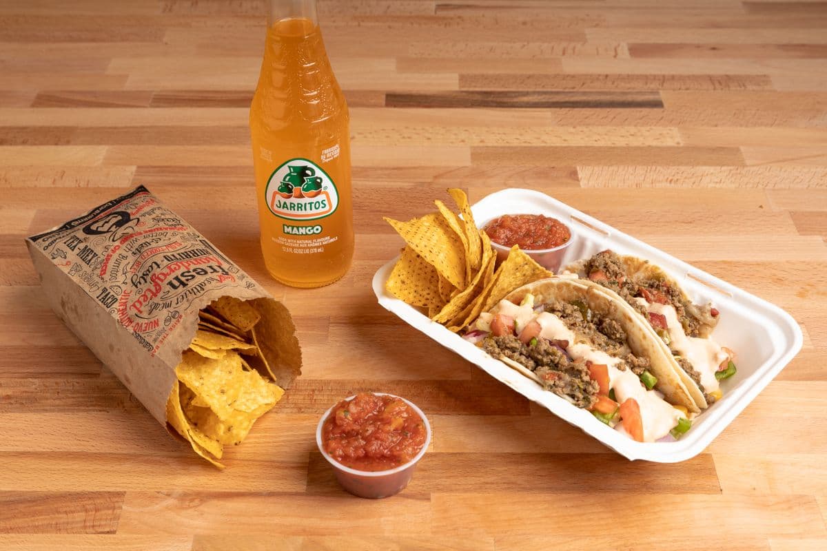 Ground Beef Tacos Combo