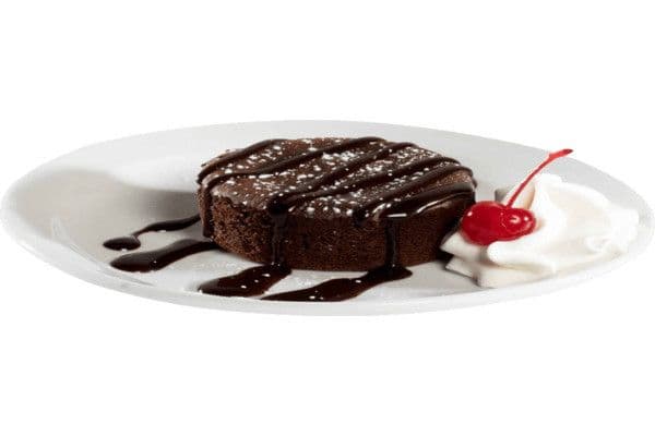 Black + White Lava Cake
