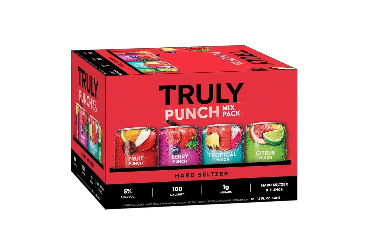 Truly Hard Seltzer Punch Mixer 355ml 12pk Can