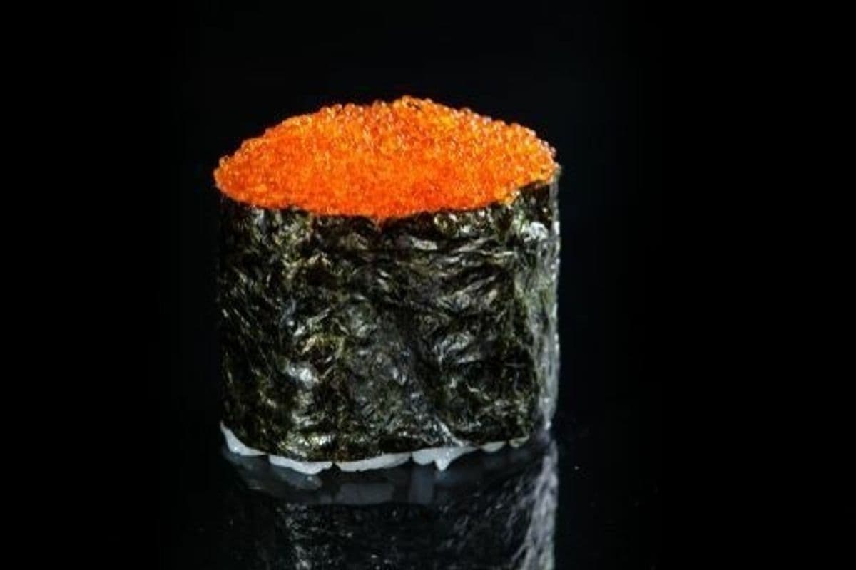Flying Fish Roe (Tobiko) Nigiri (1 pc)