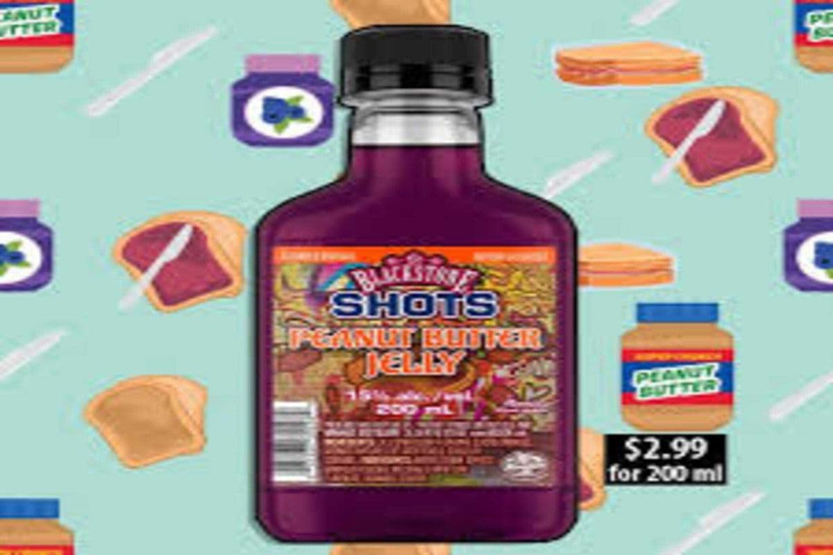 Blackstone Shots Peanut Butter Jelly (1 x 200ml)