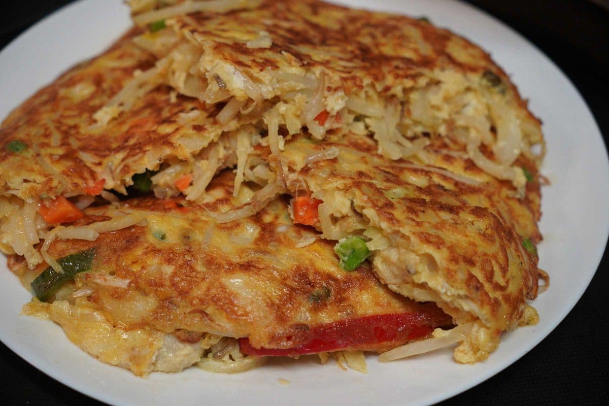 33. Mushroom Egg Foo Young 蘑菇芙蓉