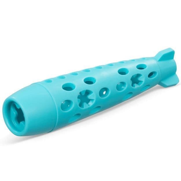 Totally Pooched Chew Rocket Stick (Teal) 10" x 2.5"