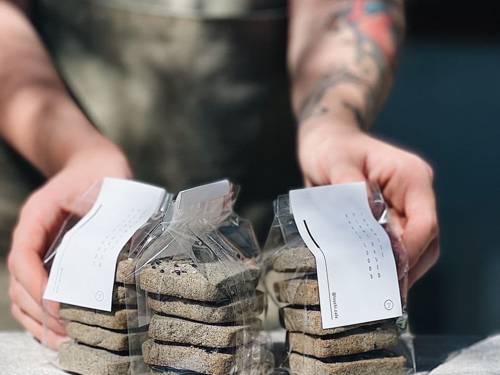 Kurogoma Icebox Cookies