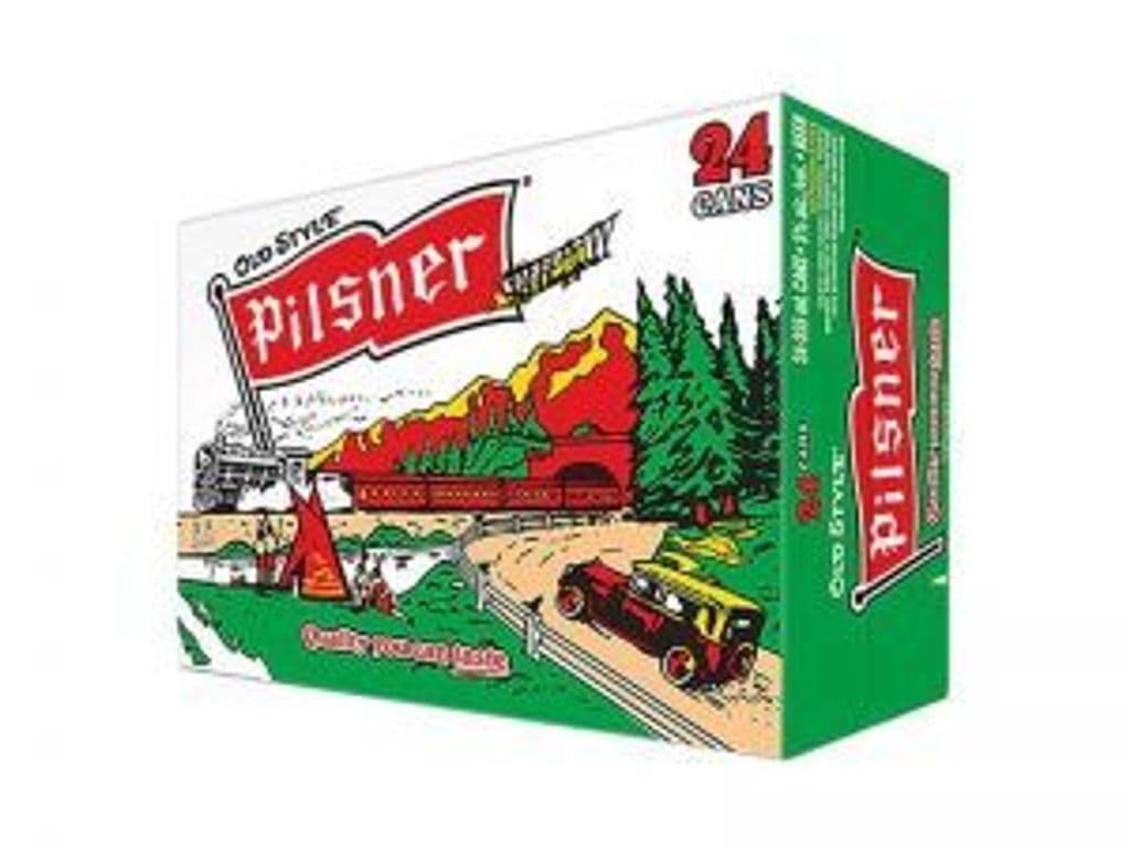 Old Style Pilsner Cans (355 ml x 24 ct)